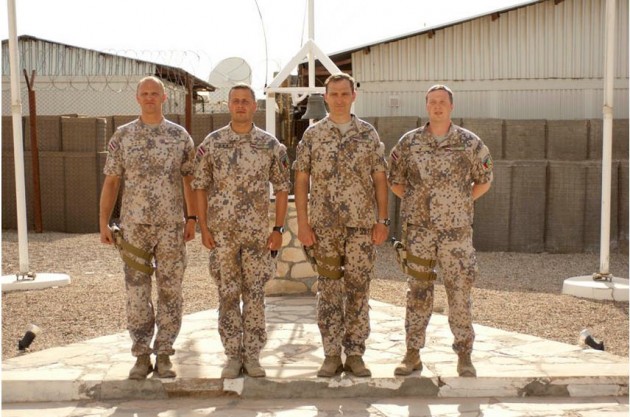 Saeimas deputāti vizītē Afganistānā tiekas ar Latvijas karavīriem - 25