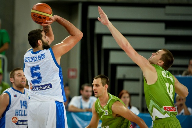 EČ basketbolā: Slovēnija - Grieķija - 7