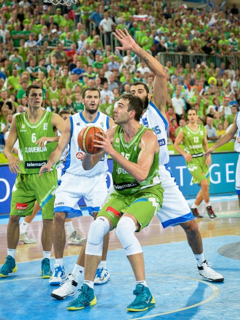 EČ basketbolā: Slovēnija - Grieķija - 9