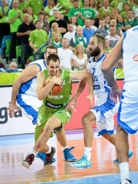 EČ basketbolā: Slovēnija - Grieķija - 15