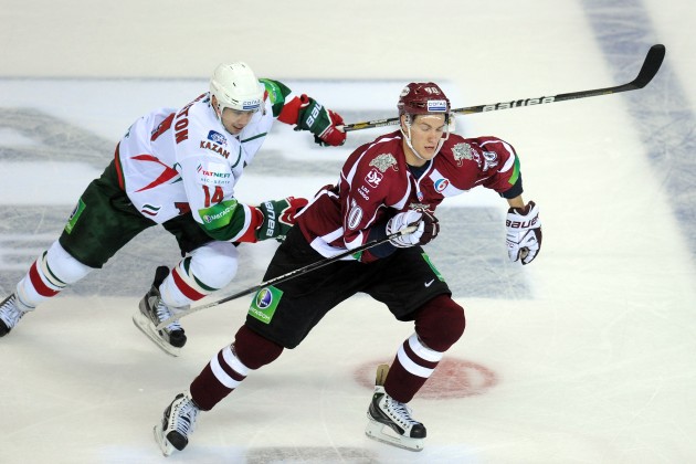 KHL spēle hokejā: Rīgas Dinamo - Kazaņas Ak Bars - 4
