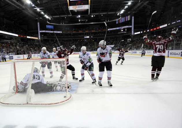 KHL spēle hokejā: Rīgas Dinamo - Metallurg Magņitogorska - 81