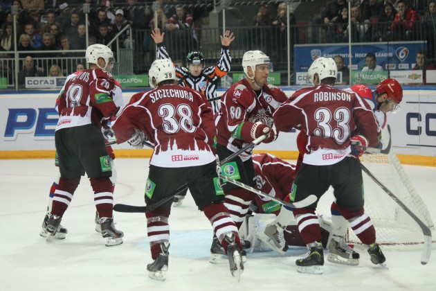 KHL spēle: Rīgas Dinamo - Maskavas CSKA - 5
