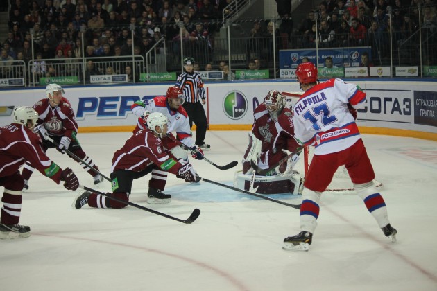 KHL spēle: Rīgas Dinamo - Maskavas CSKA - 6