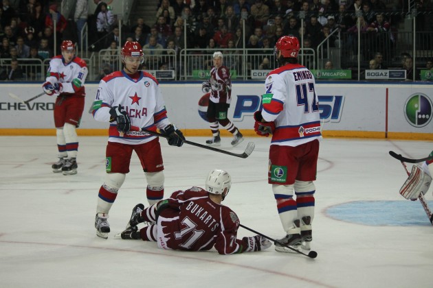 KHL spēle: Rīgas Dinamo - Maskavas CSKA - 18