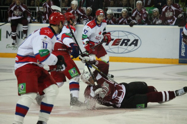 KHL spēle: Rīgas Dinamo - Maskavas CSKA - 19