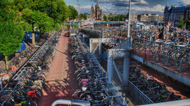 Amsterdama velosipēdi