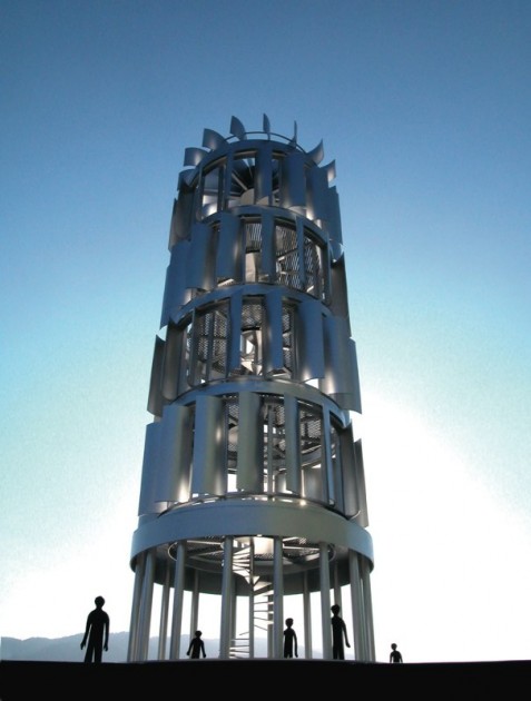 Wind Turbine Observation Tower-1
