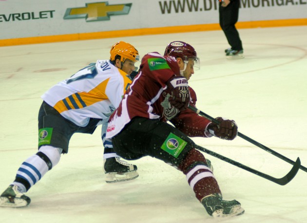 KHL spēle hokejā: Rīgas Dinamo - Atlant - 56