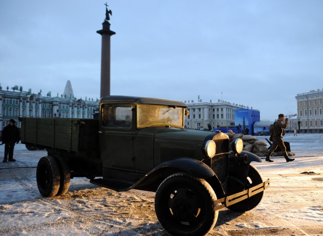 Final raise of the Nazi blockade of the city Leningrad