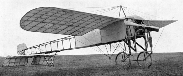 Bleriot monoplane used by the British army
