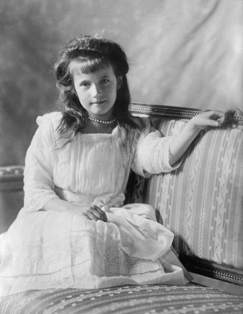 Grand Duchess Anastasia of Russia in 1914 at age 13