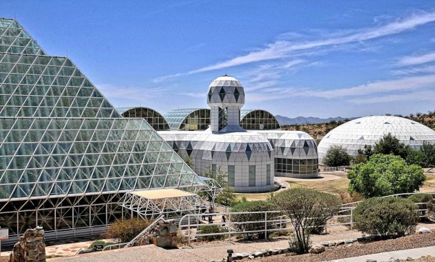 Biosphere 2 science station from south Arizona