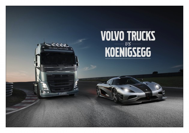 Volvo FH pret Koenigsegg One:1 - 6
