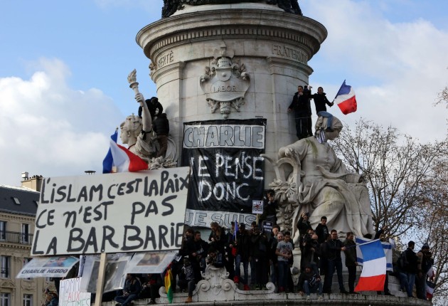 Protesta marš Parīzē - 9