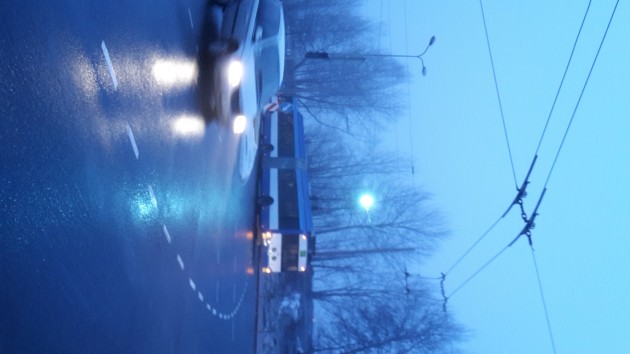 Sastrēgums Rīgā, Andreja Saharova ielā - 1