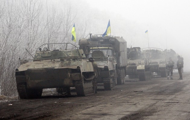 Ukrainas karavīri pie Debaļceves - 9