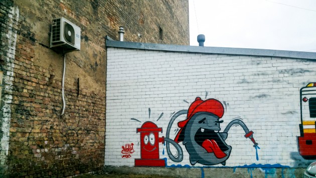 Grafiti Rīgas ielās - 2