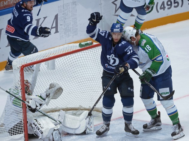 Karsums ar vārtu guvumu sekmē Maskavas 'Dinamo' uzvaru KHL mačā - 4