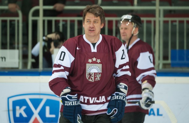 Latvijas hokeja veterāni  spēlē ar Krievijas leģendām - 22