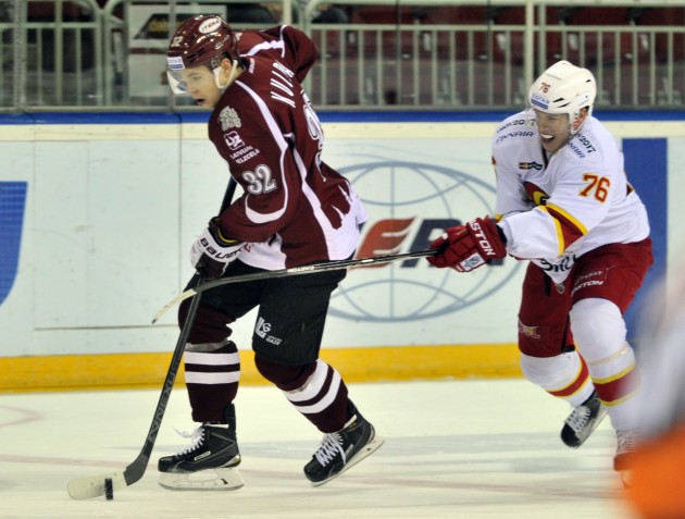 Hokejs, KHL spēle: Rīgas Dinamo - Jokerit - 35