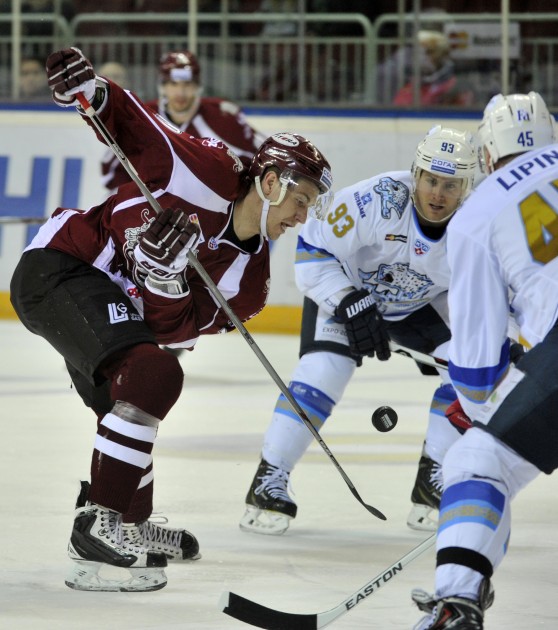 Hokejs, KHL spēle: Rīgas Dinamo - Baris - 16
