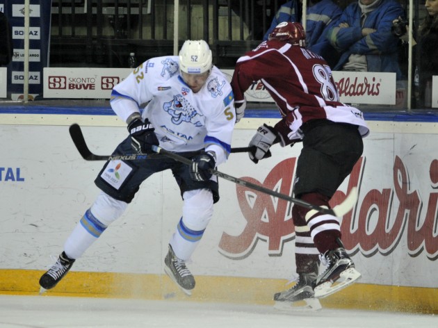 Hokejs, KHL spēle: Rīgas Dinamo - Baris - 20