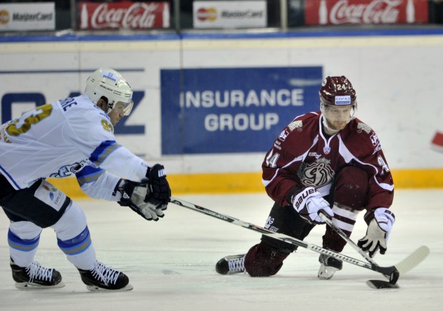 Hokejs, KHL spēle: Rīgas Dinamo - Baris - 22