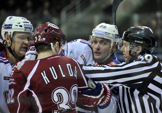 Hokejs, KHL spēle: Rīgas Dinamo - Sanktpēterburgas SKA - 13