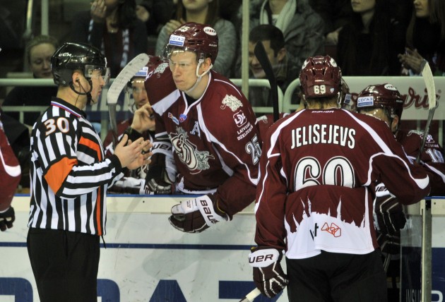 Hokejs, KHL spēle: Rīgas Dinamo - Sanktpēterburgas SKA - 26