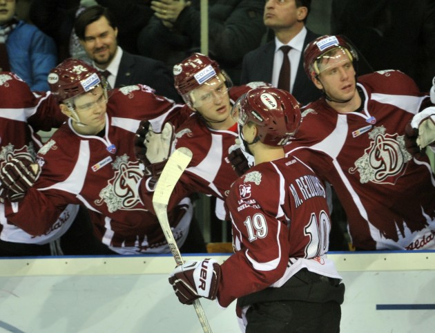 Hokejs, KHL spēle: Rīgas Dinamo - Sanktpēterburgas SKA - 28