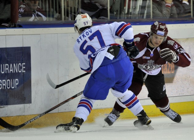 Hokejs, KHL spēle: Rīgas Dinamo - Sanktpēterburgas SKA - 47