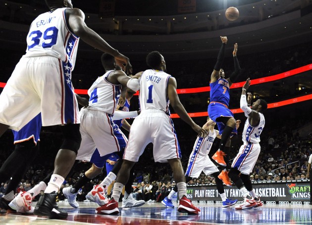 Basketbols, Knicks pret 76ers - 10