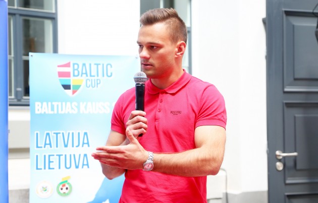 Prezentēts Latvijas nacionālās futbola izlases jaunais ekipējums - 22