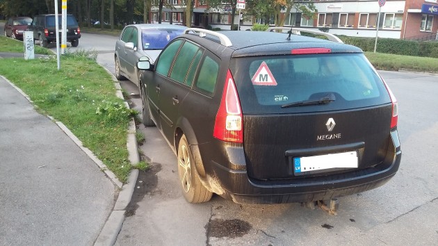 Šoferīšu parkošanās meistardarbi Liepājā - 3