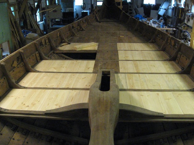 Vikingu kuģa būvniecība - 12