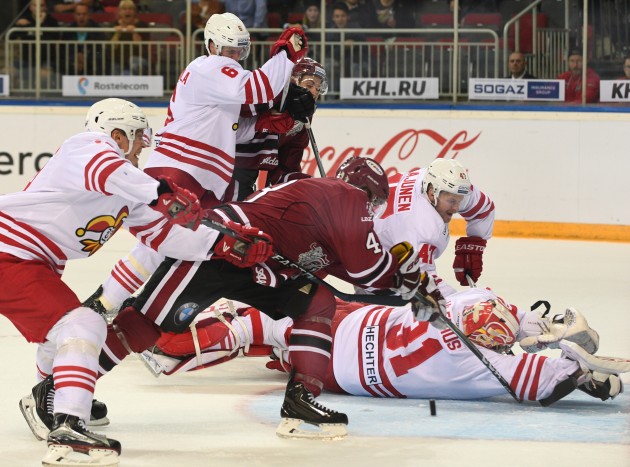 Hokejs, KHL spēle: Rīgas Dinamo - Jokerit - 74