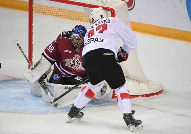 Hokejs, KHL spēle: Rīgas Dinamo - Metallurg Novokuzņecka - 9