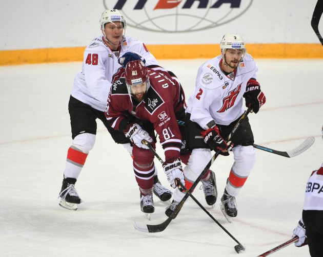 Hokejs, KHL spēle: Rīgas Dinamo - Metallurg Novokuzņecka - 13