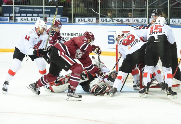 Hokejs, KHL spēle: Rīgas Dinamo - Metallurg Novokuzņecka - 37