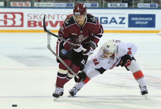 Hokejs, KHL spēle: Rīgas Dinamo - Metallurg Novokuzņecka - 47