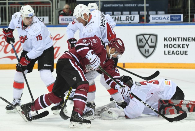 Hokejs, KHL spēle: Rīgas Dinamo - Metallurg Novokuzņecka - 51
