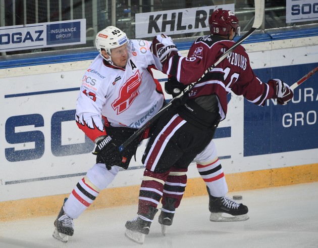 Hokejs, KHL spēle: Rīgas Dinamo - Omskas Avangard - 8