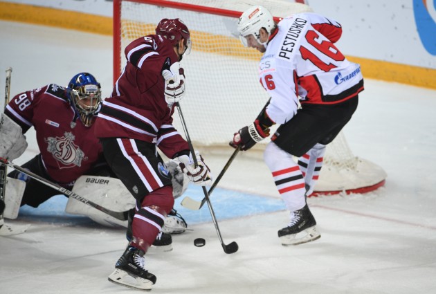 Hokejs, KHL spēle: Rīgas Dinamo - Omskas Avangard - 10