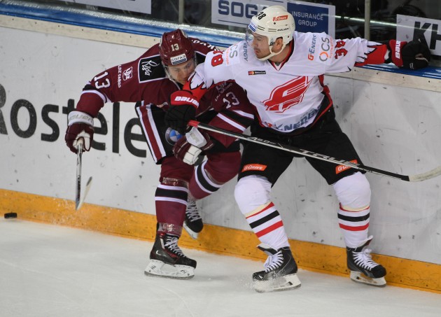 Hokejs, KHL spēle: Rīgas Dinamo - Omskas Avangard - 17