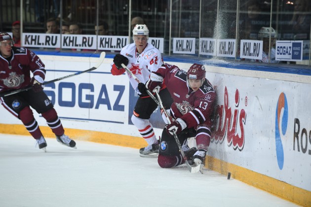 Hokejs, KHL spēle: Rīgas Dinamo - Omskas Avangard - 26