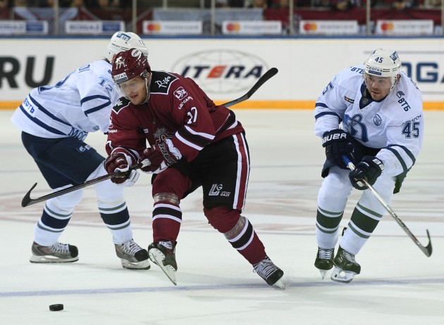 Hokejs, KHL spēle: Rīgas Dinamo - Maskavas Dinamo