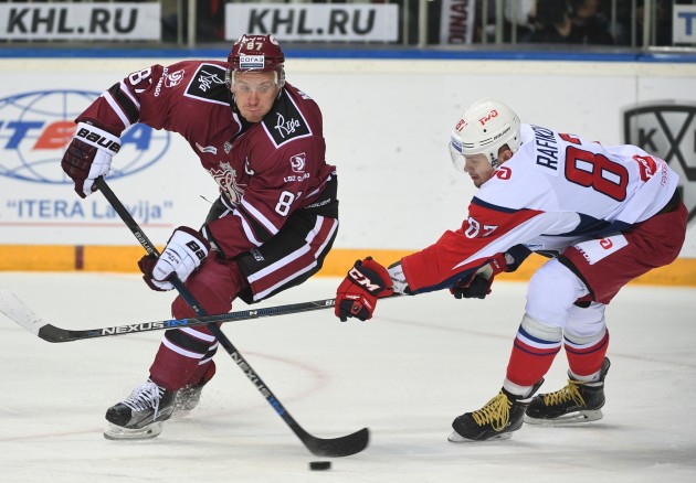 Hokejs, KHL spēle: Rīgas Dinamo - Jaroslavļas Lokomotiv - 4