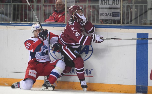 Hokejs, KHL spēle: Rīgas Dinamo - Jaroslavļas Lokomotiv - 9