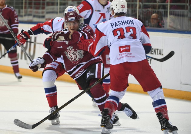 Hokejs, KHL spēle: Rīgas Dinamo - Jaroslavļas Lokomotiv - 16
